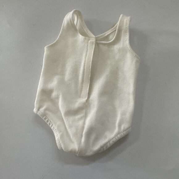 American Girl Isabelle Cream/White Rosette Leotard Dance Ballet Outfit Tutu - Picture 3 of 8